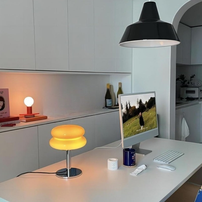 lampe a poser orange 6