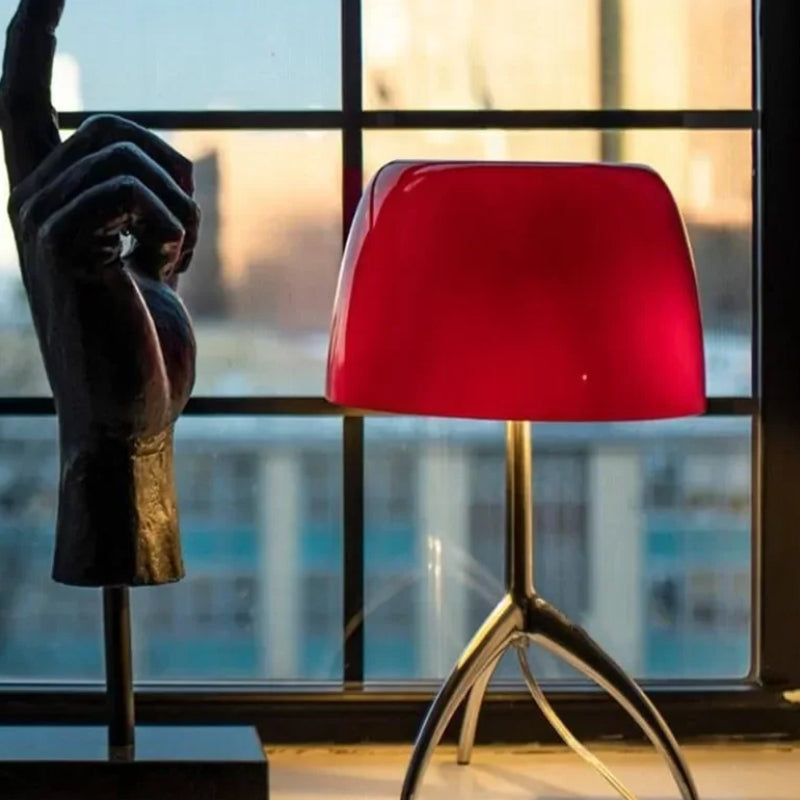 lampe a poser rouge 4