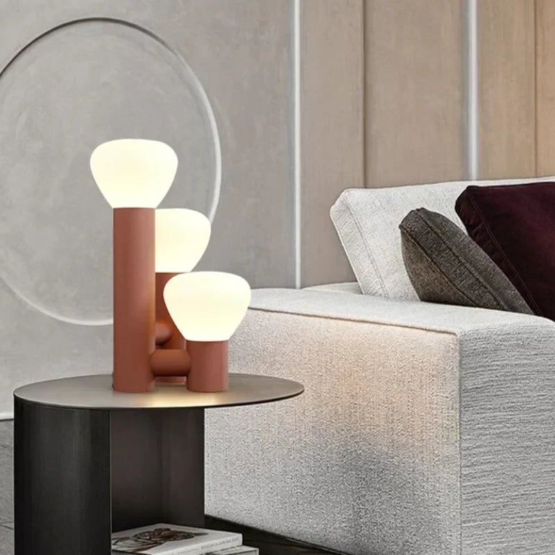 lampe a poser terracotta