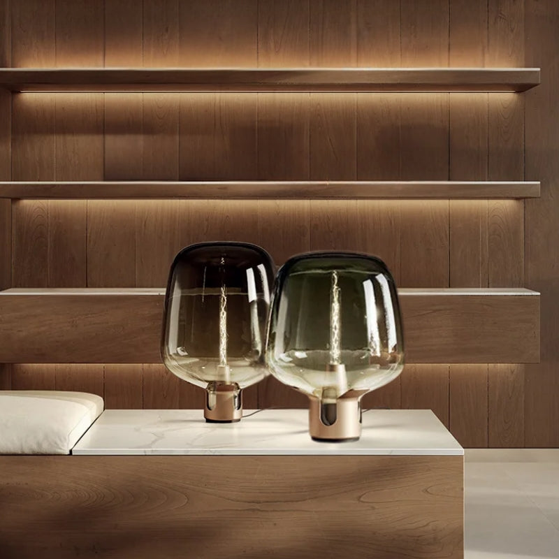 lampe a poser transparente 1