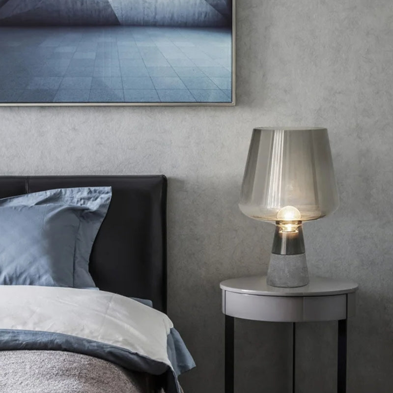 lampe a poser verre souffle 3