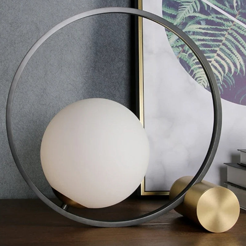 lampe cercle led a poser 4
