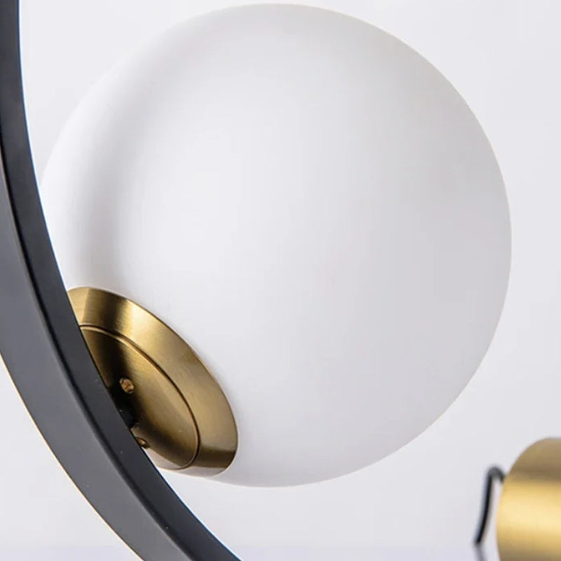 lampe cercle led a poser 6