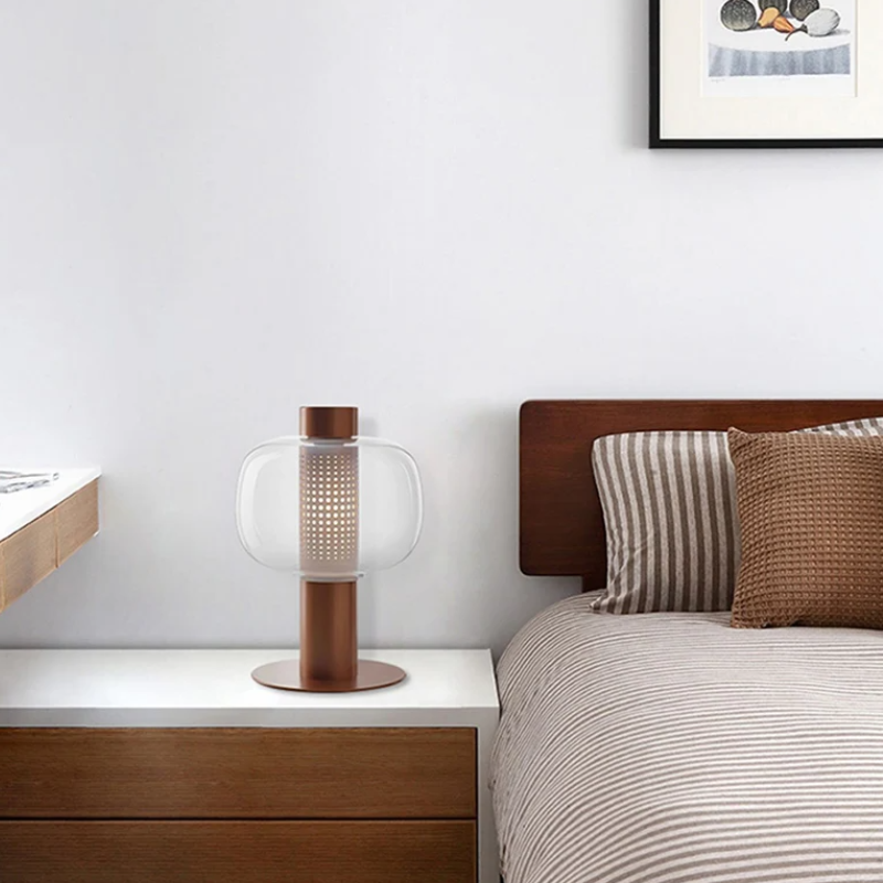 lampe metal noir a poser 8