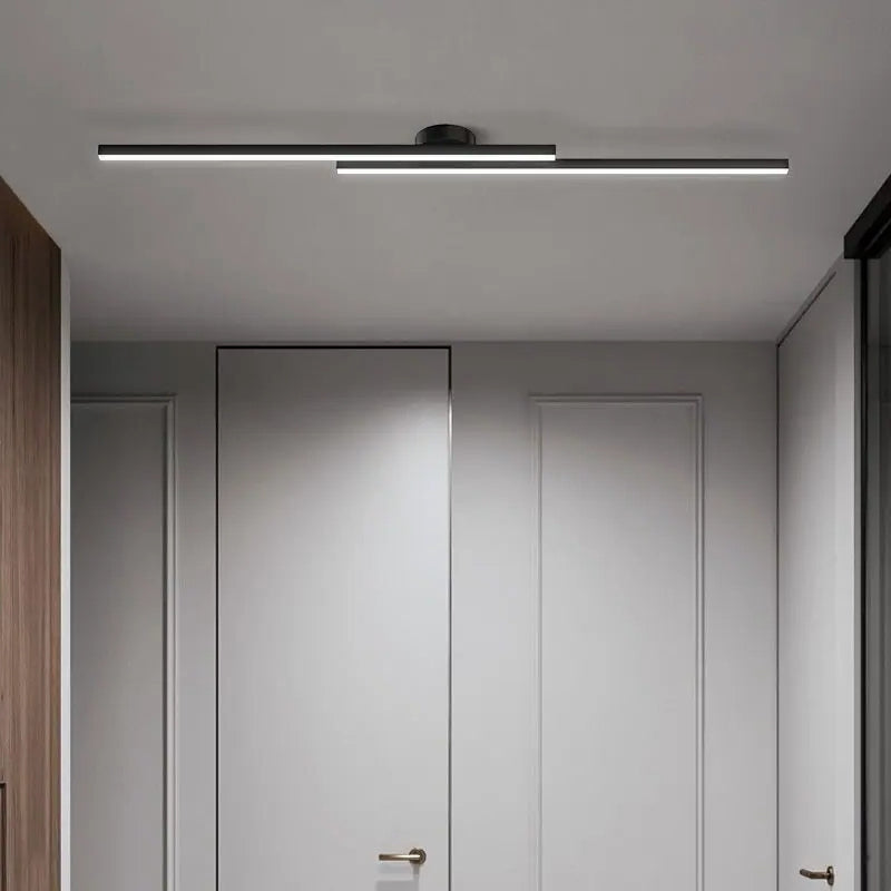 Plafonnier led noir 4