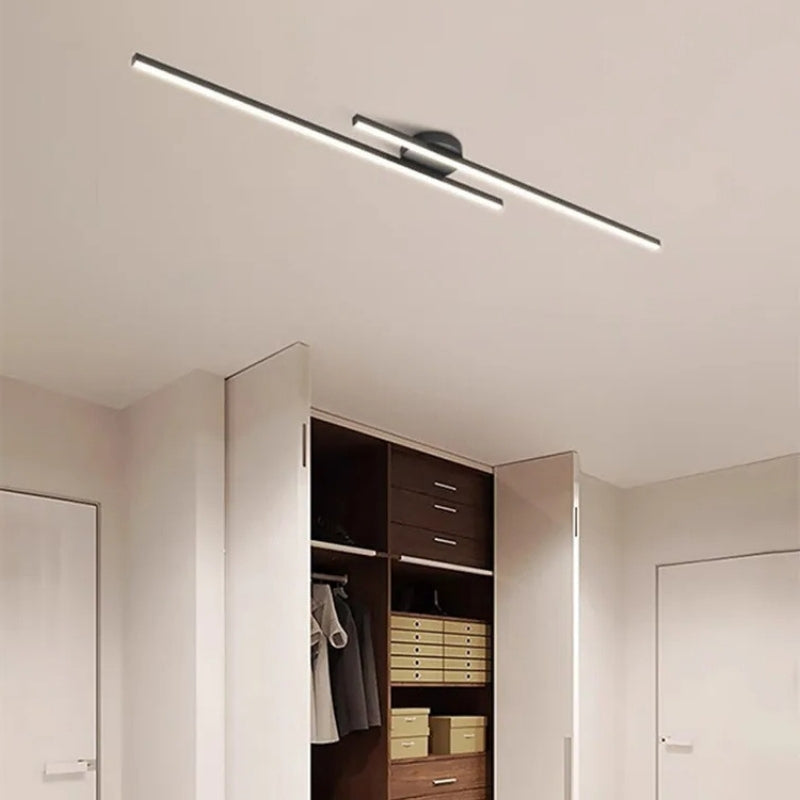 Plafonnier led noir 5