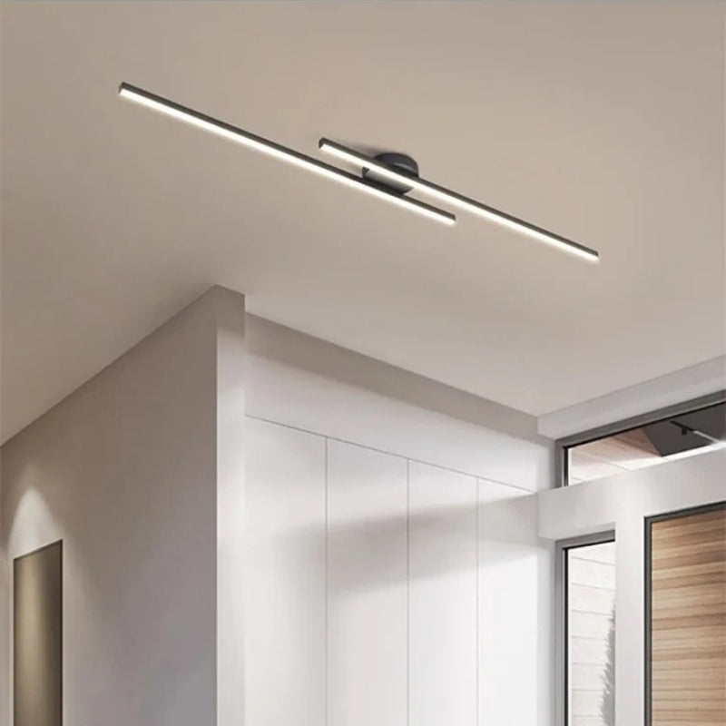 Plafonnier led noir 7