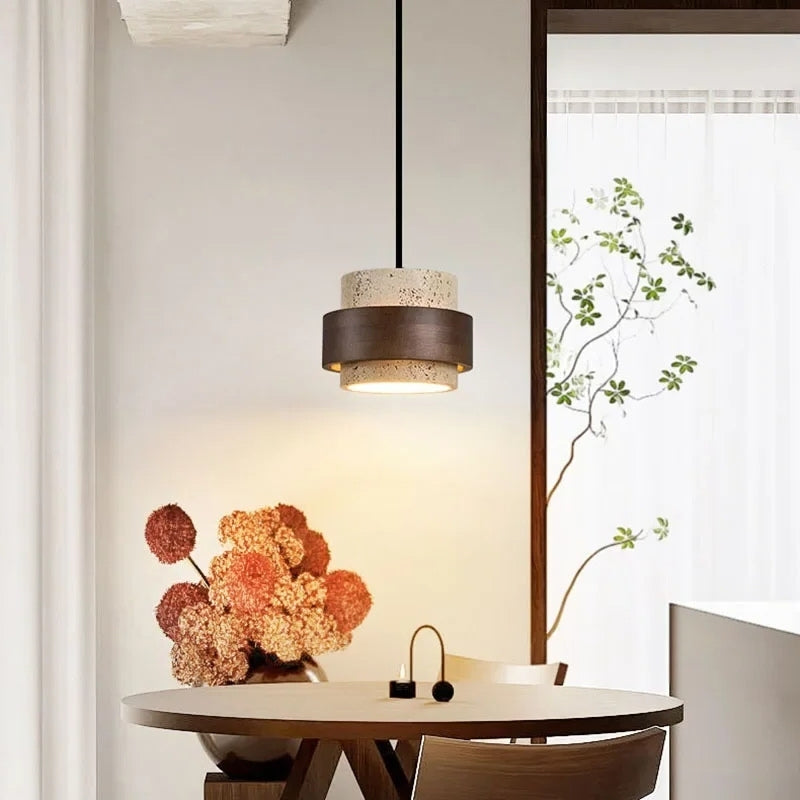 Plafonnier bois scandinave 2