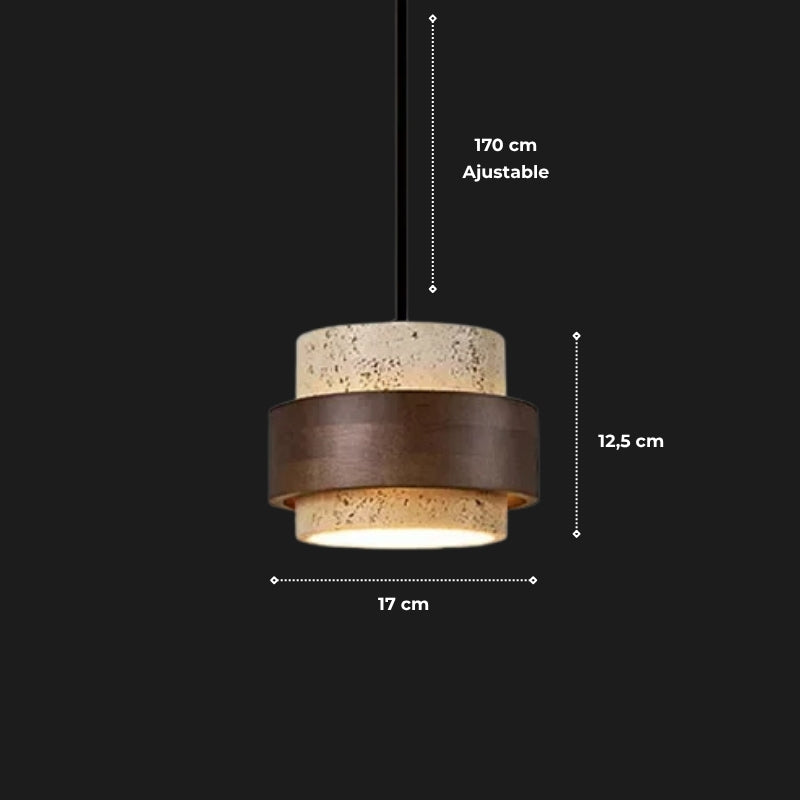 Plafonnier bois scandinave 9