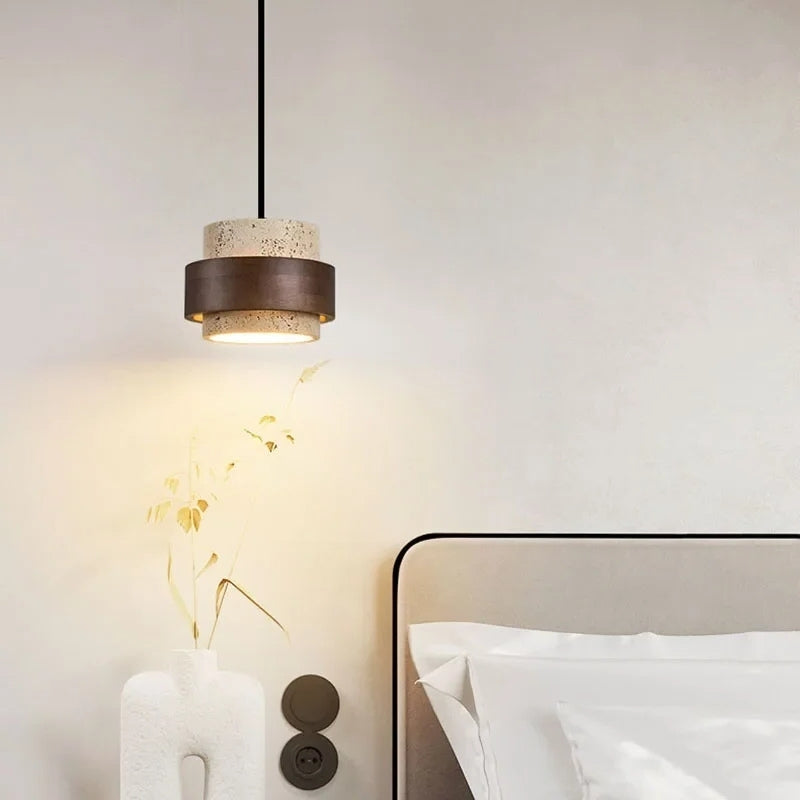 Plafonnier bois scandinave