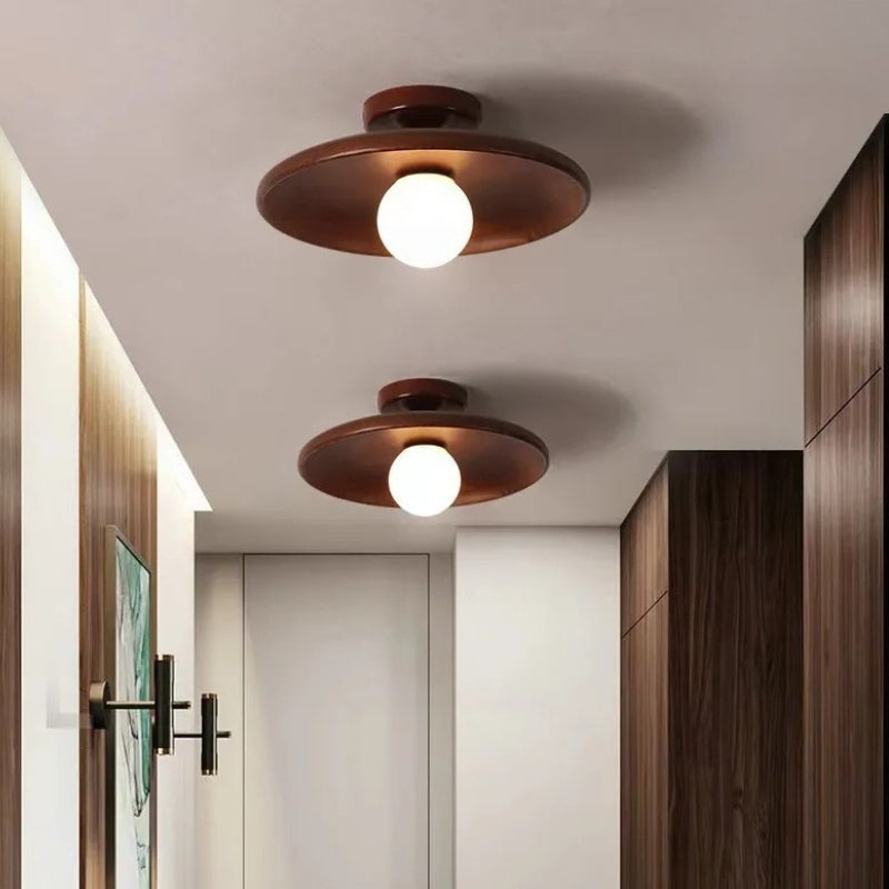 Plafonnier bois design 5