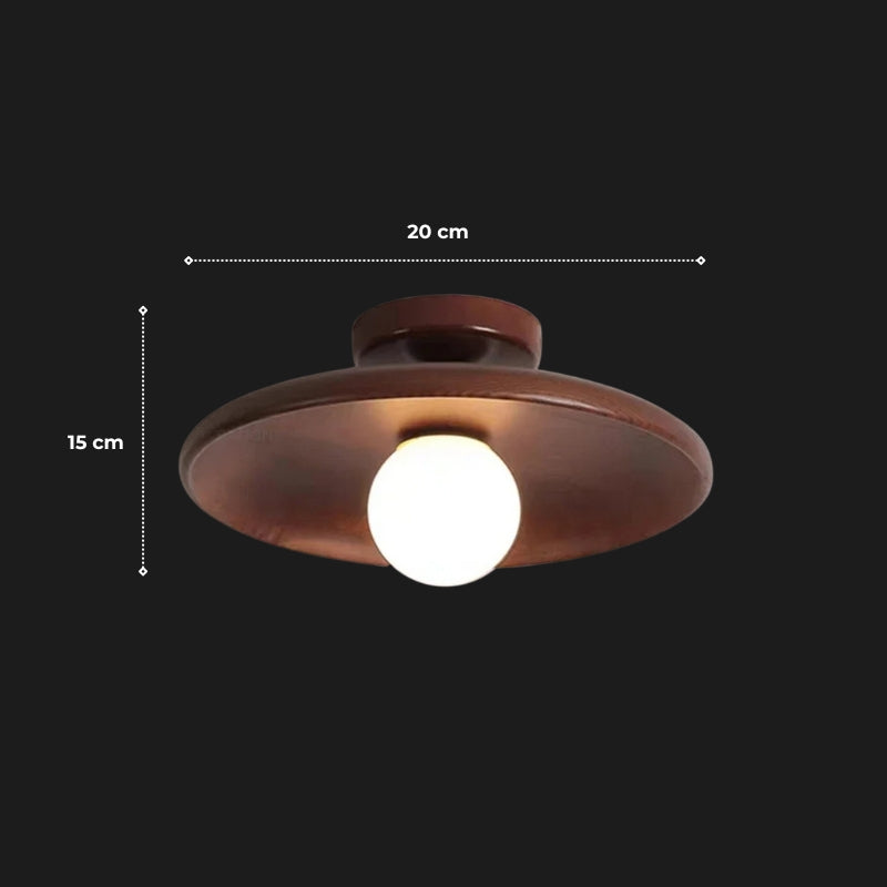 Plafonnier bois design 8