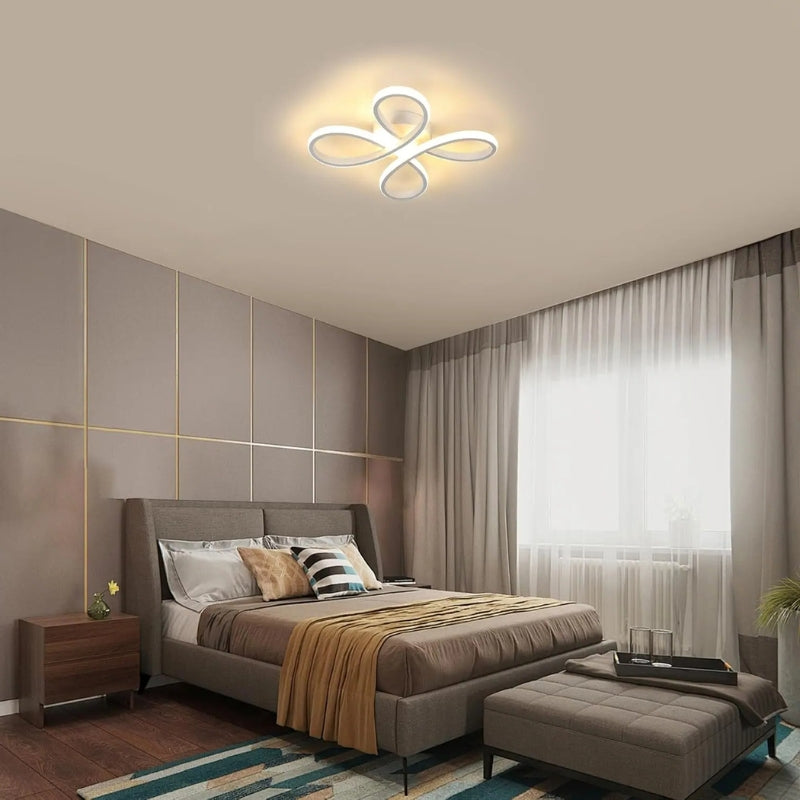 Plafonnier design chambre 8