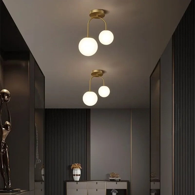 Plafonnier entrée 4