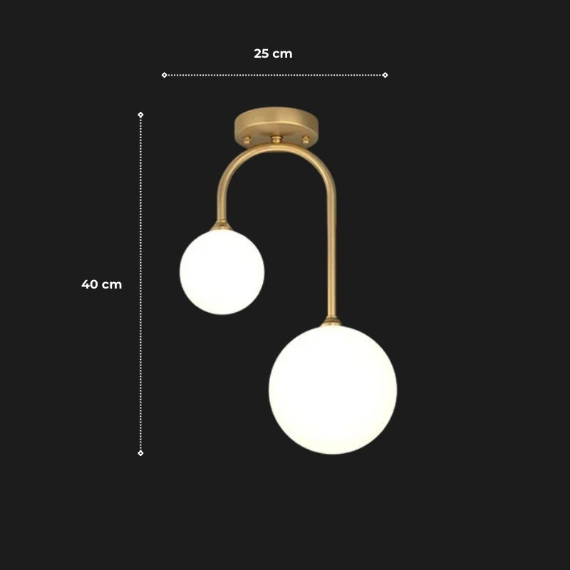 Plafonnier entrée 7