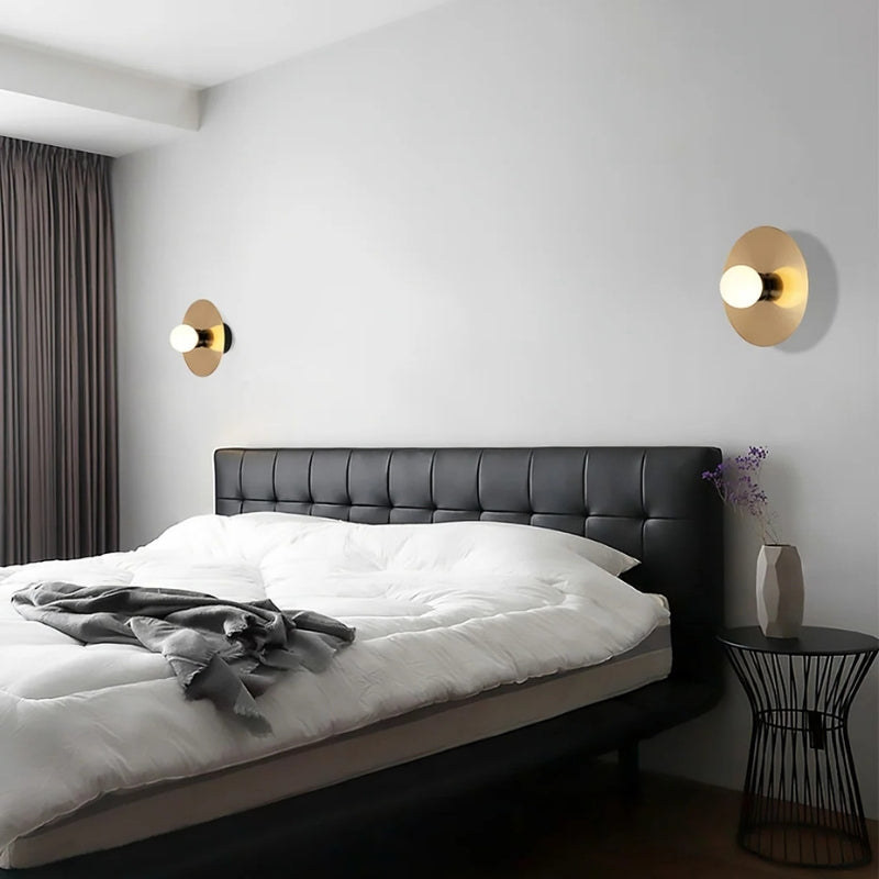 Plafonnier noir et or 4