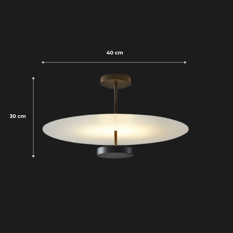 Plafonnier vintage annee 50 8