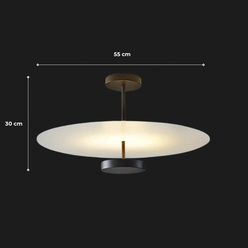 Plafonnier vintage annee 50 9