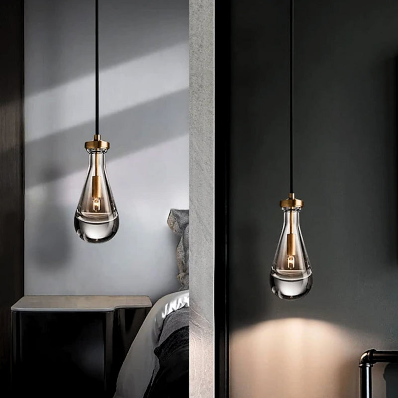 suspension art deco verre 5