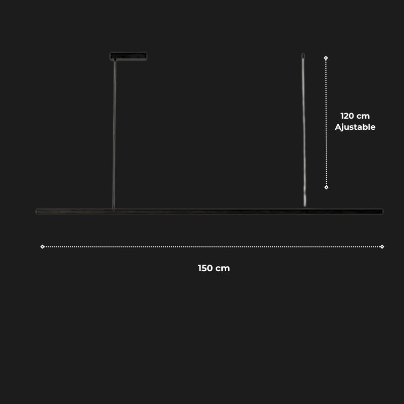 suspension barre led 12