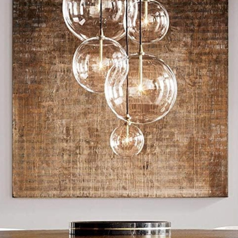 suspension boule verre design 3