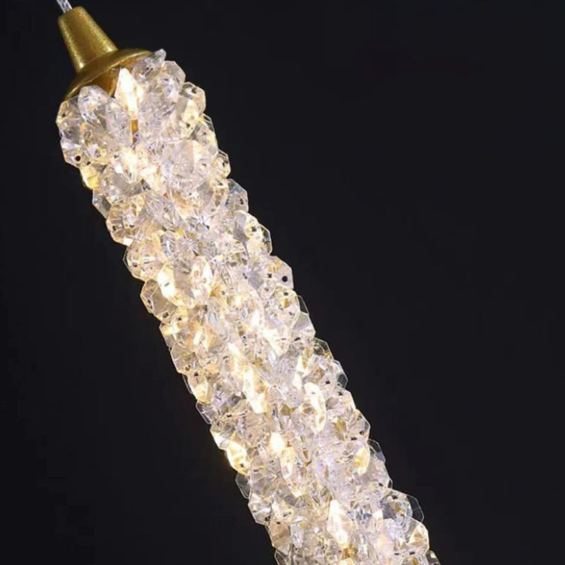 suspension cristal 1