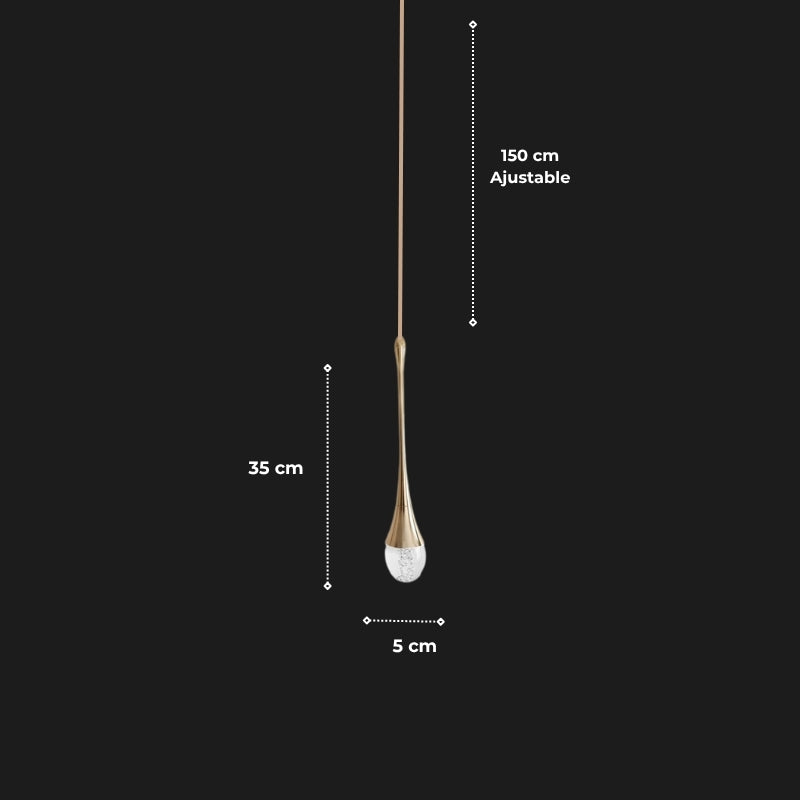 suspension goutte 11