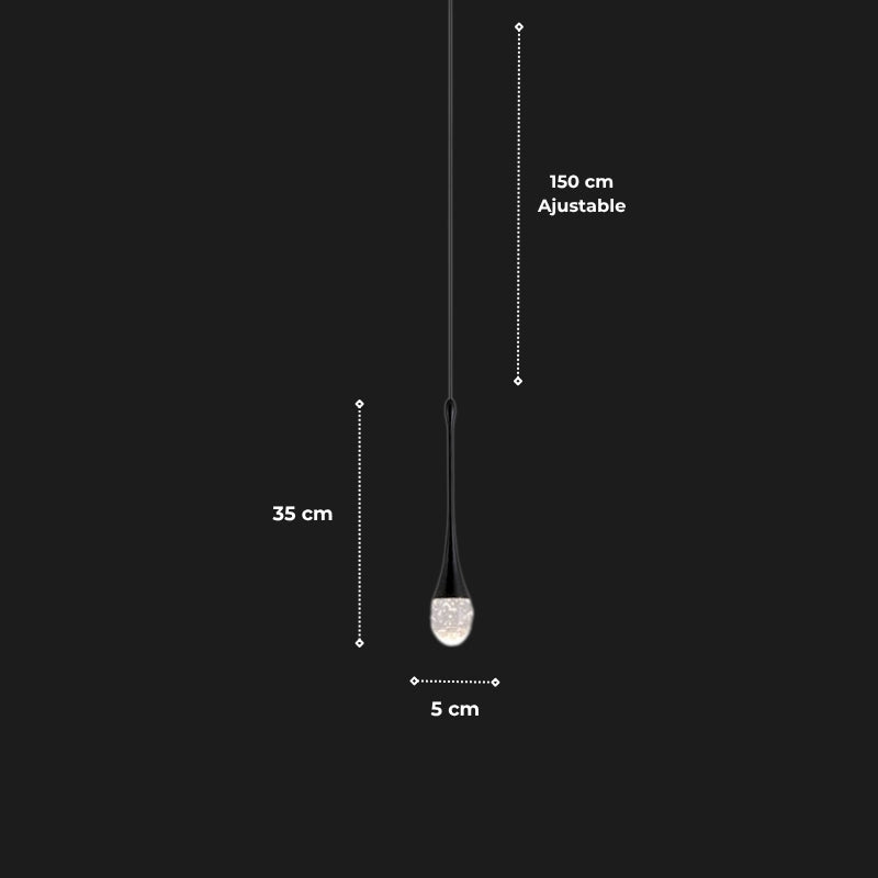 suspension goutte 12