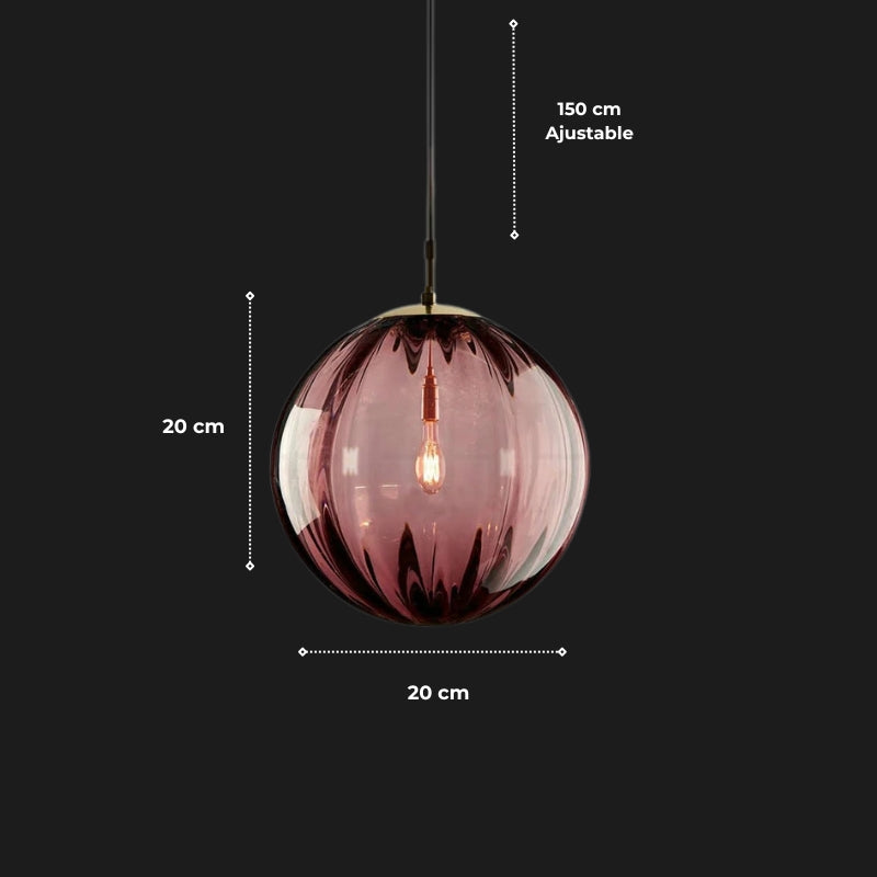 suspension luminaire coloree 8