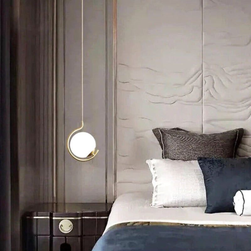 suspension luminaire laiton 2