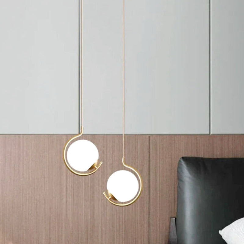 suspension luminaire laiton 3