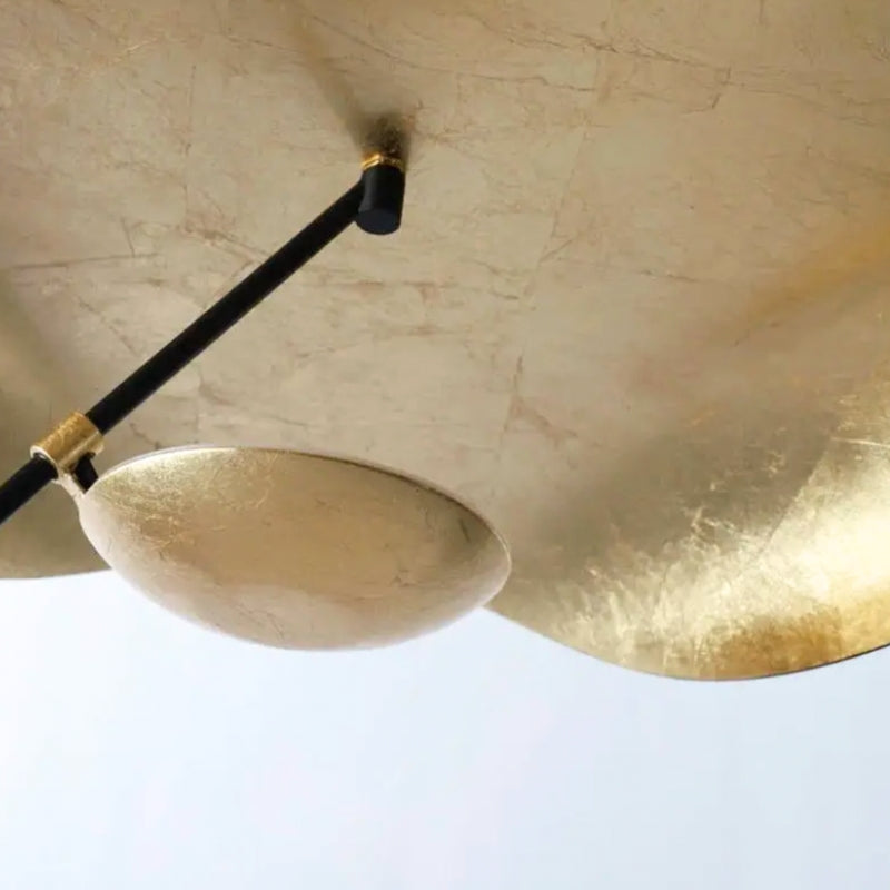 suspension noir et dore 9