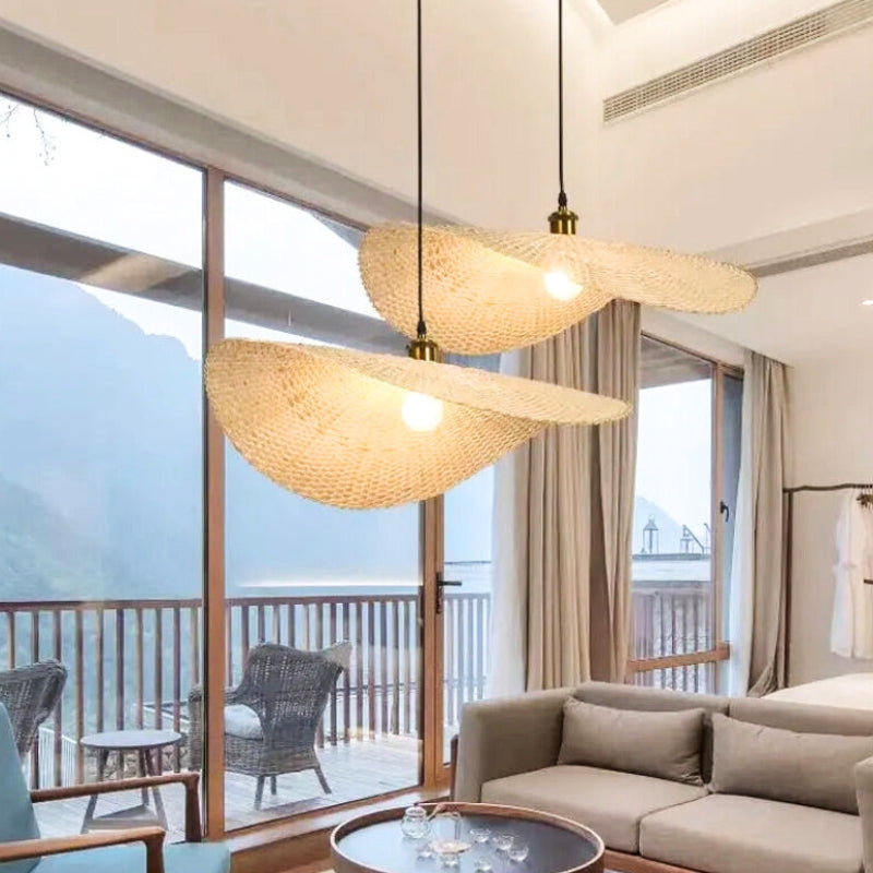 suspension rotin chambre 2