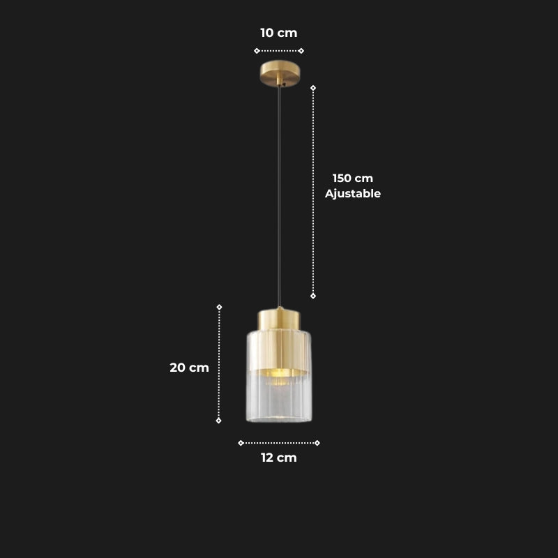 suspension verre design 10