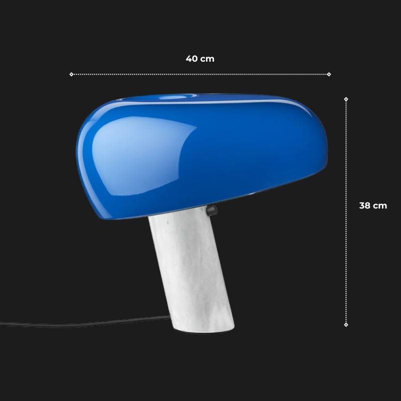 Lampe à poser bleu 11