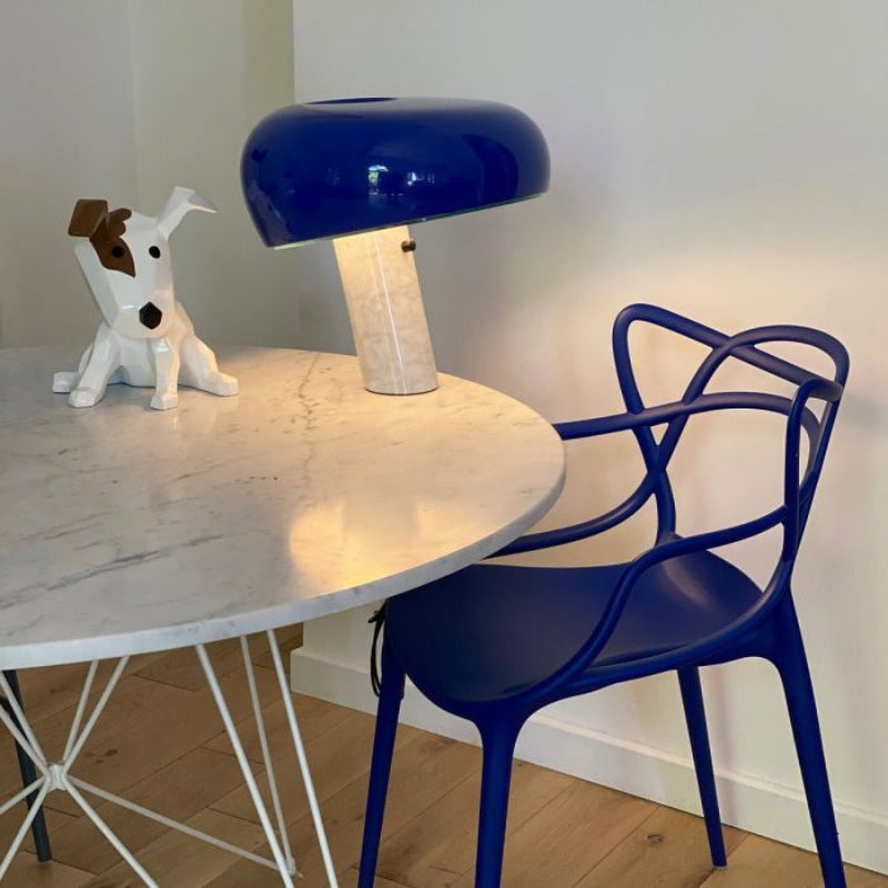 Lampe à poser bleu 2