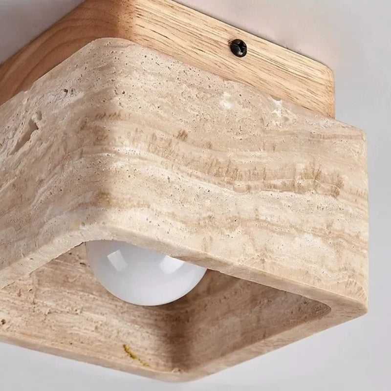 plafonnier travertin 7