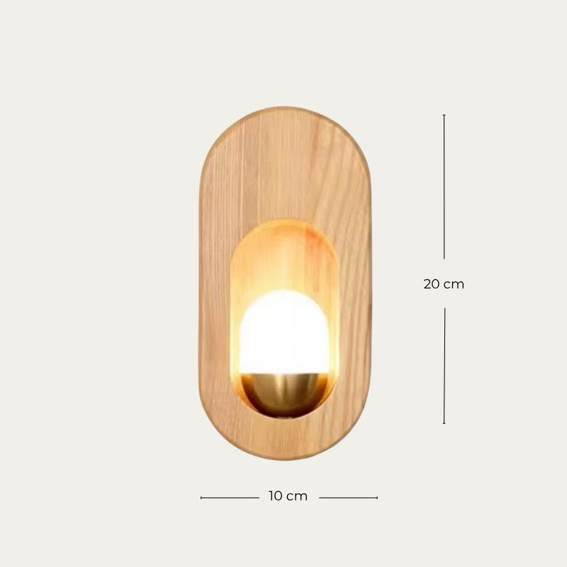 Applique Murale Bois Et Acier