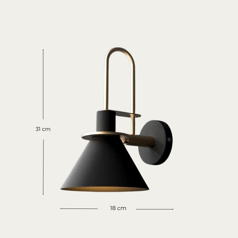 Applique Murale Industrielle Vintage