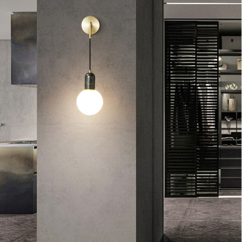 applique murale opaline vintage