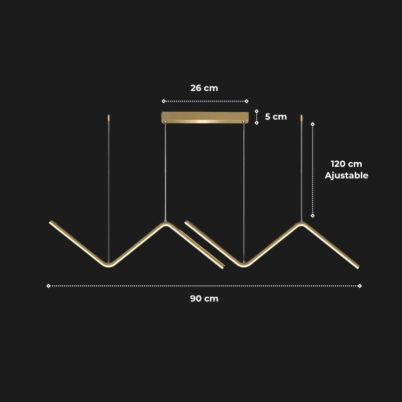 Grand plafonnier salon 12