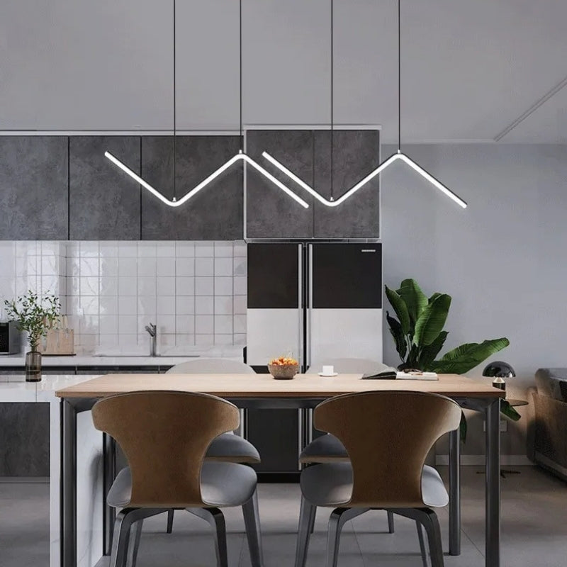 Grand plafonnier salon 3