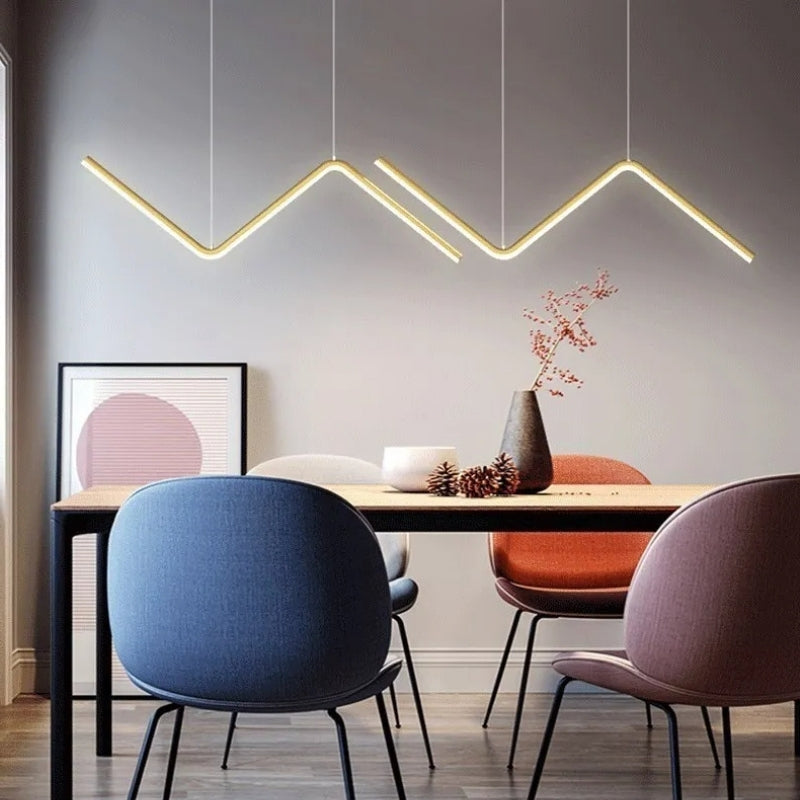 Grand plafonnier salon 6