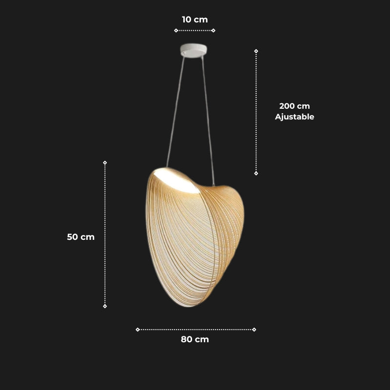 grande suspension bois 12