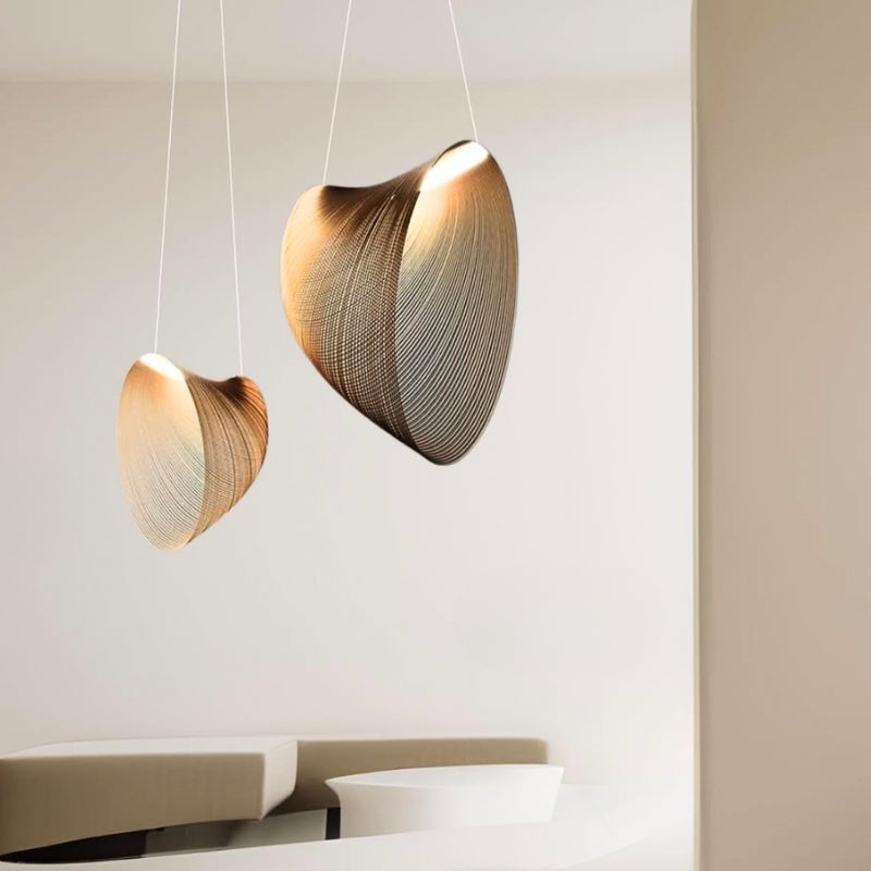 grande suspension bois