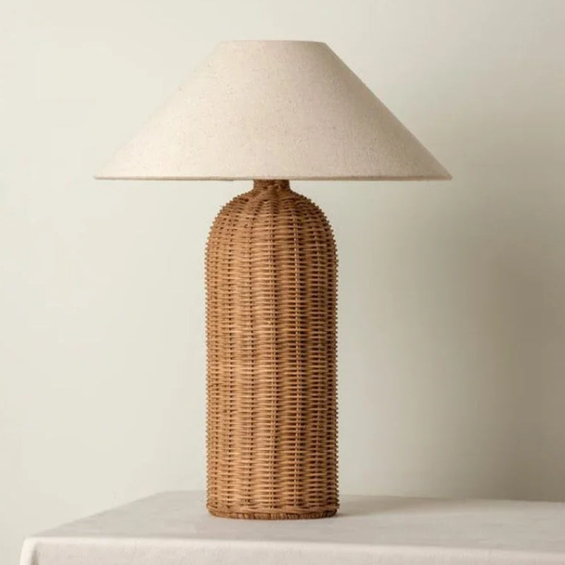 lampe a poser cannage  1