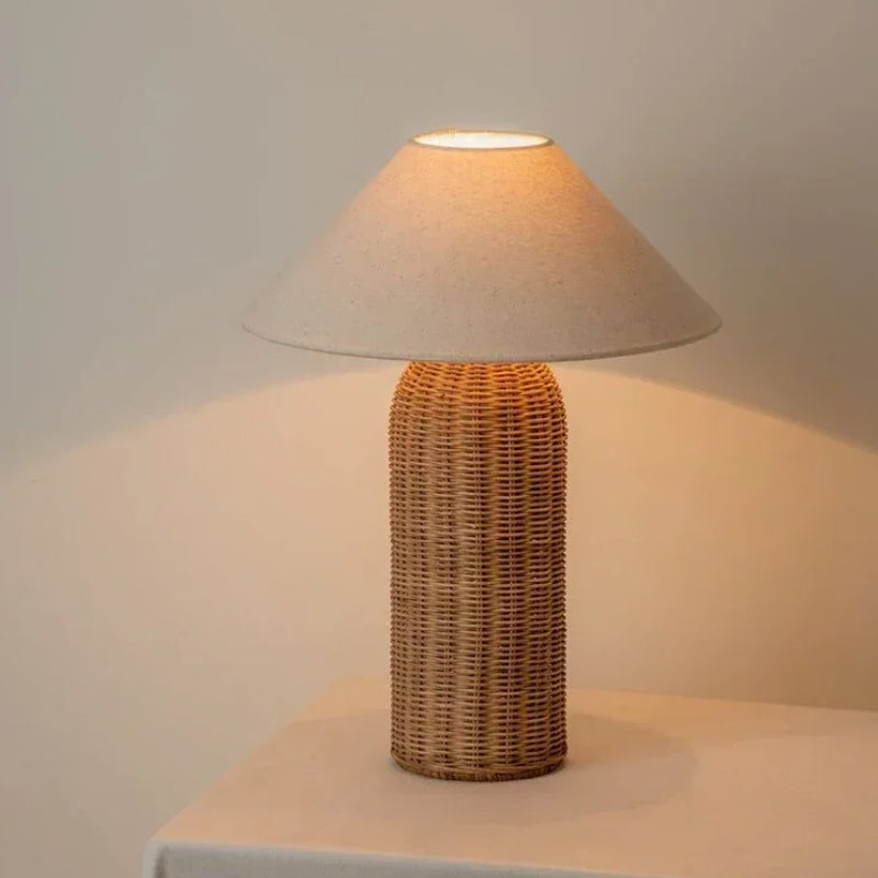 lampe a poser cannage  2