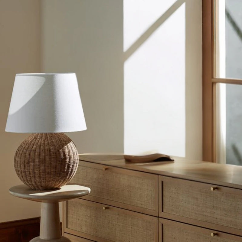 lampe a poser cannage  5