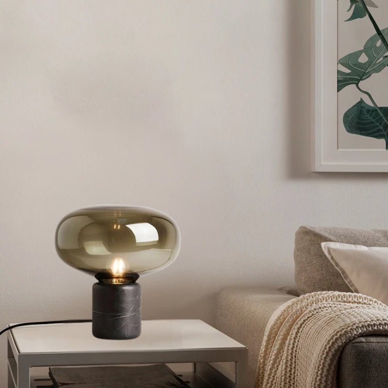 lampe a poser noire industrielle