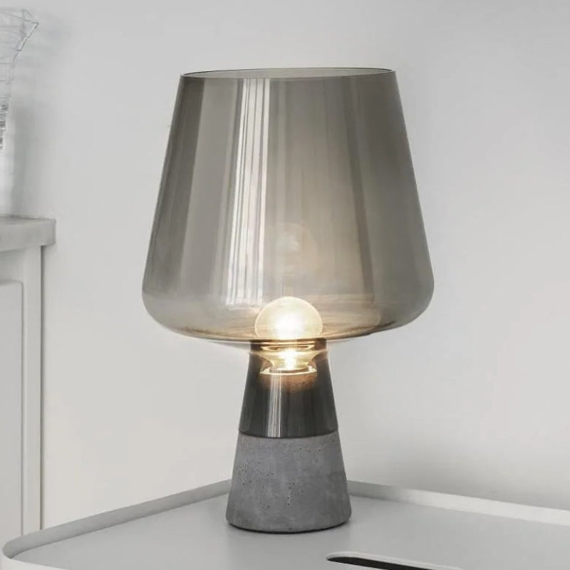 lampe a poser verre souffle 1